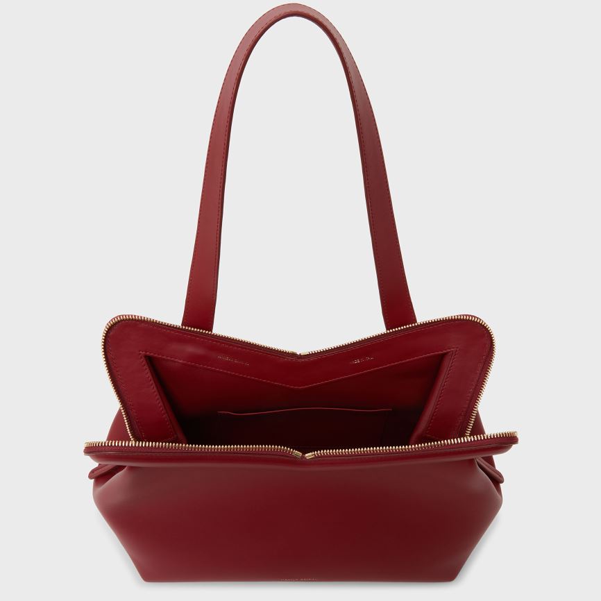 Women's Mansur Gavriel M Frame Shoulder Bags Red | AU 6710BU